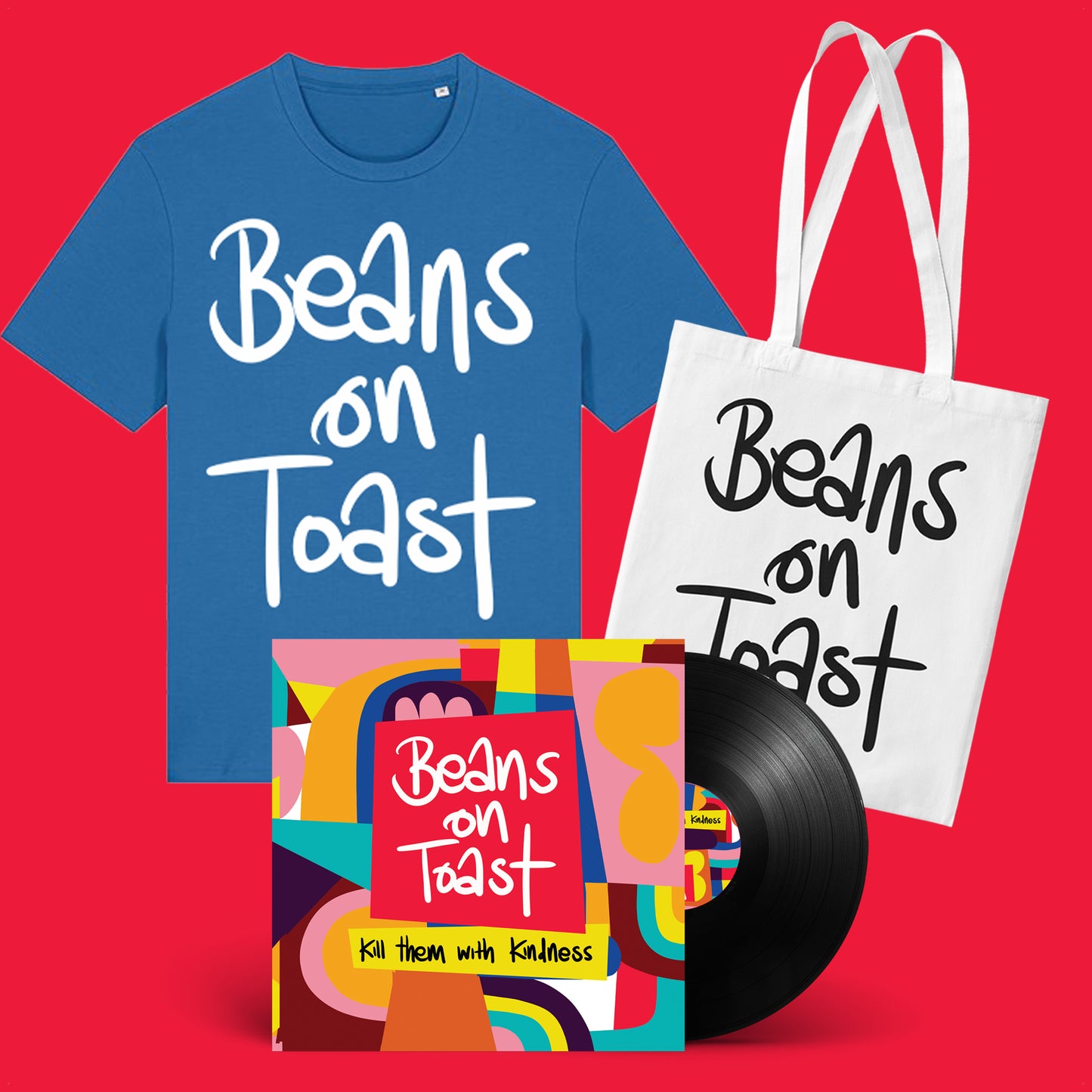 Kill them with Kindness Singed Vinyl Bundle - Pre-order