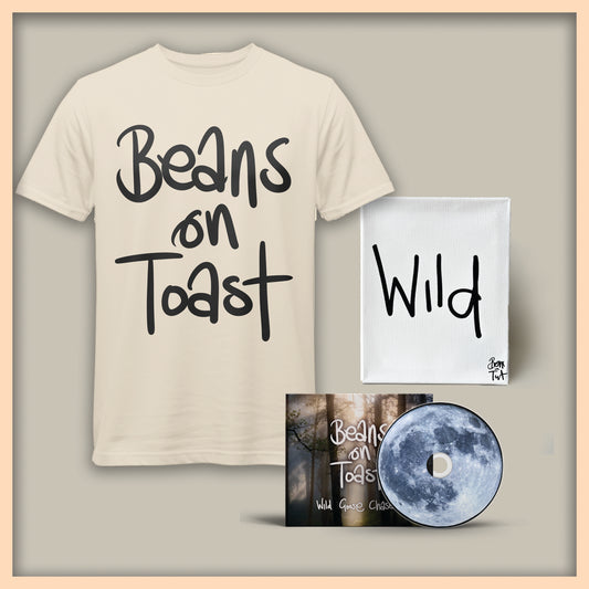 Wild Goose Chasers CD, T-Shirt and 'Wild' Art Set (PRE-ORDER)