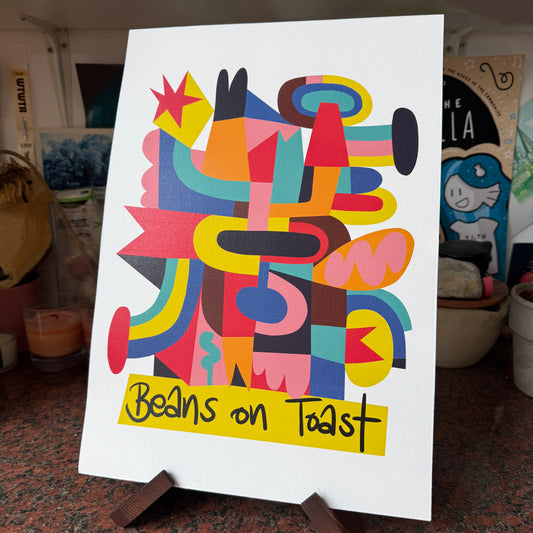Loro Verz x Beans on Toast Limited Edition Print
